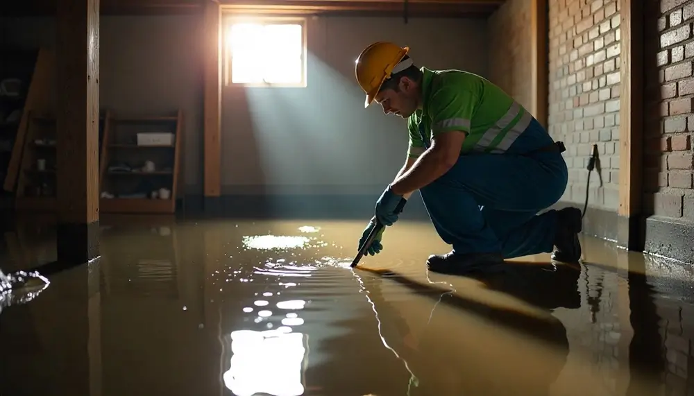 Professional water damage restoration services in Nokomis, IL